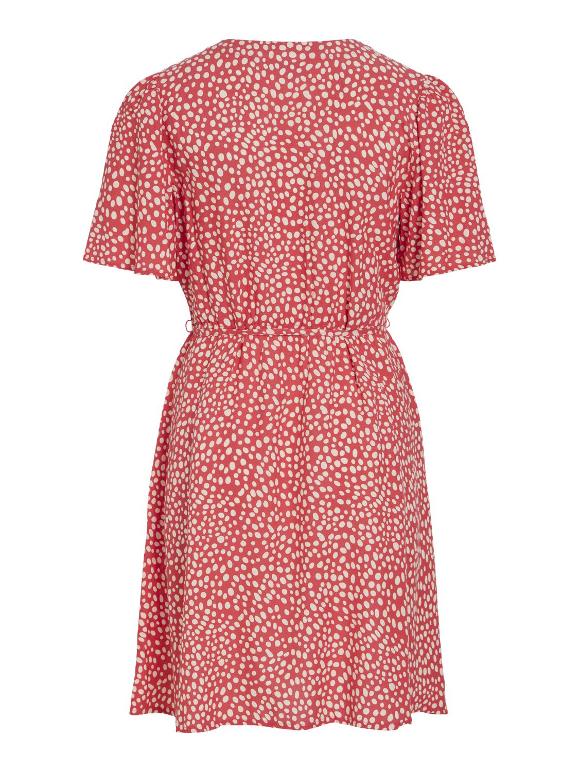 Vigrace V-Neck S/s Short Dress - Noos