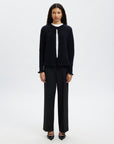 Slflulu Frill Ls Knit Cardigan