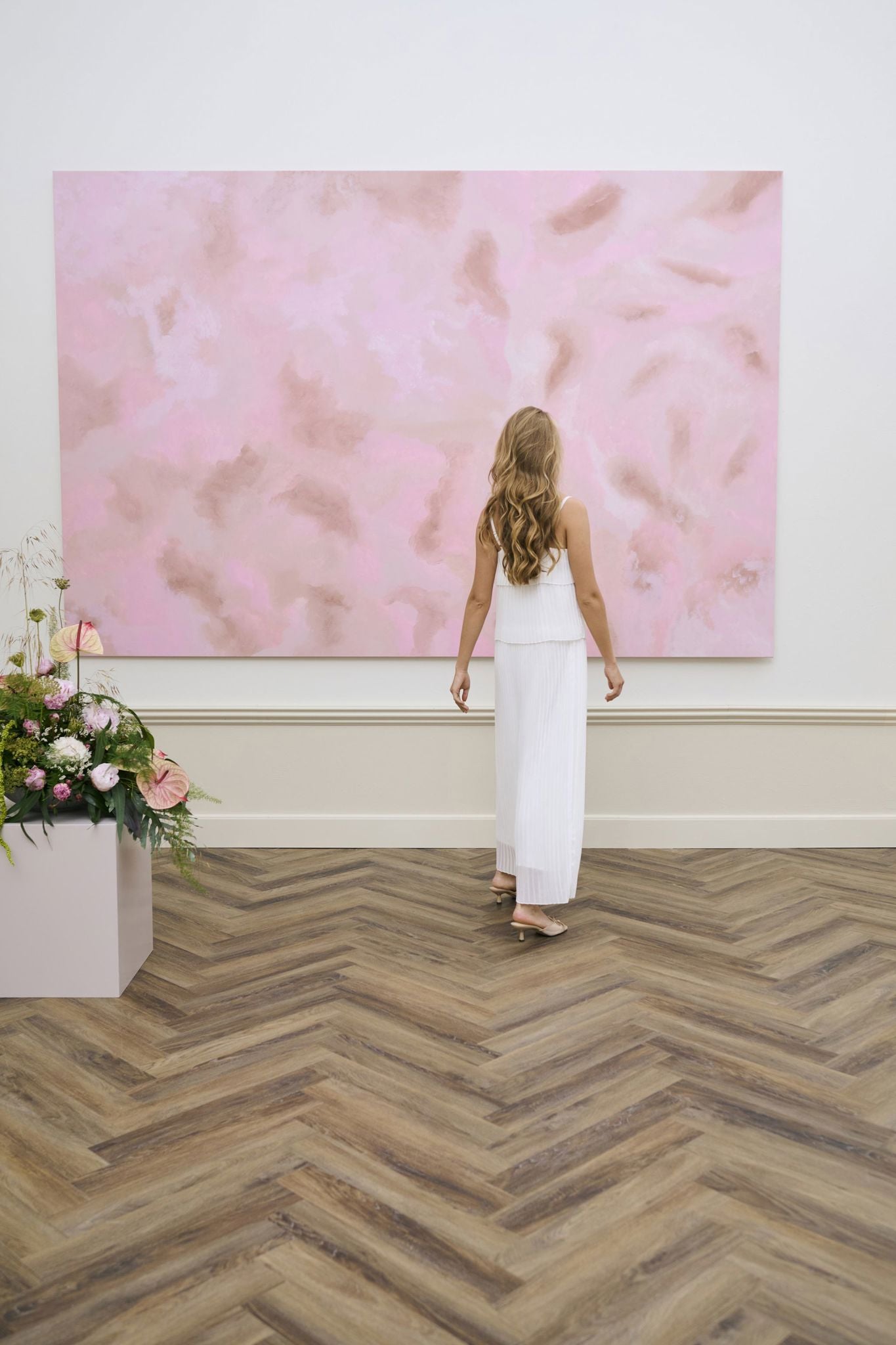 Kakiera Plissé Dress