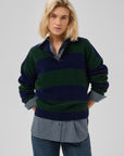 Mwjola Knit Polo Pullover
