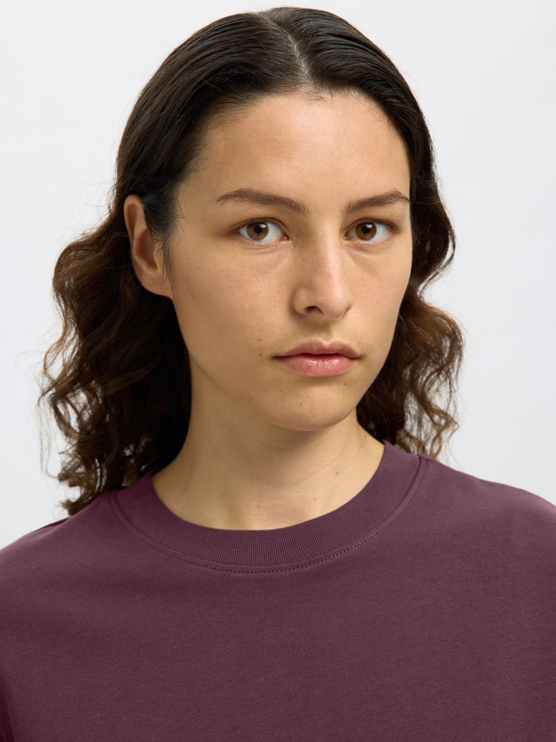 Slfessential Ss Boxy Tee Noos