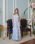 Marli Solid Chiffon Dress