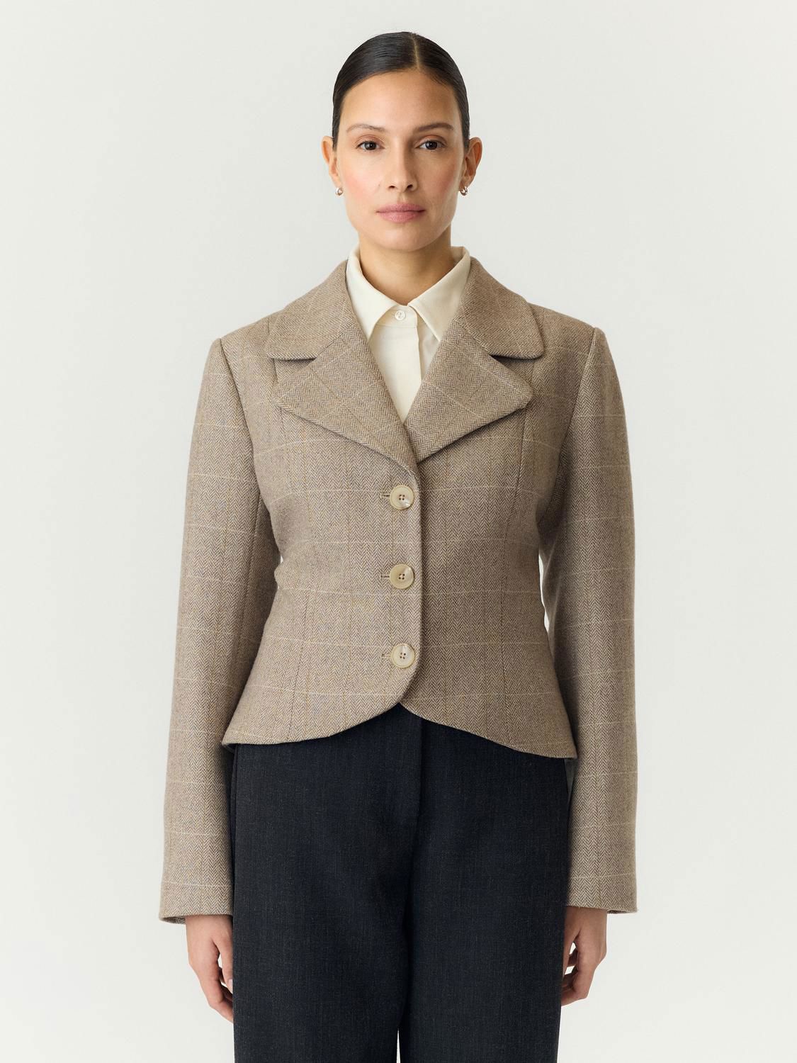 Yasthela Ls Wool Blend Short Jacket Noos