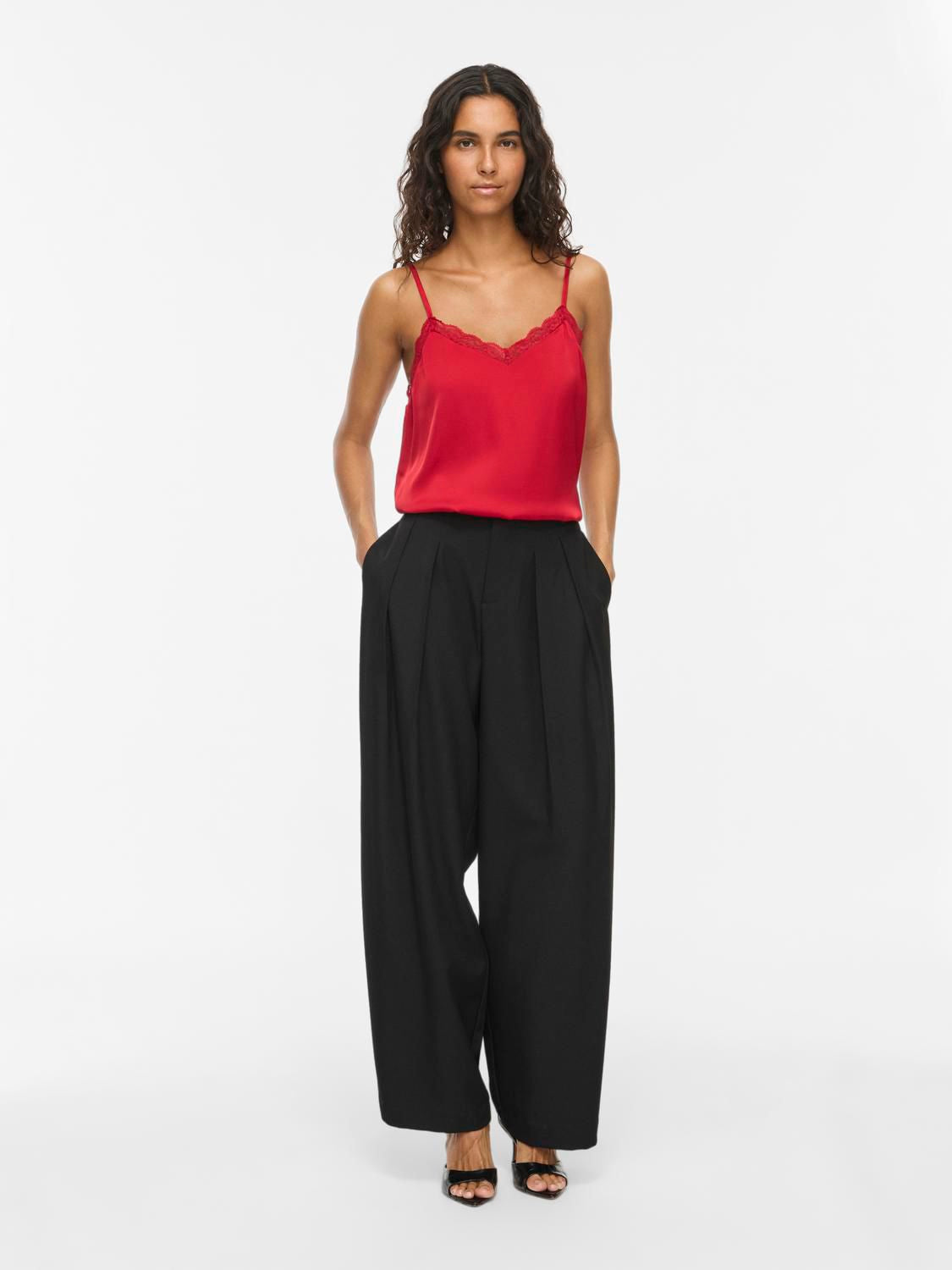 Vienna Ravenna Lace Singlet - Noos