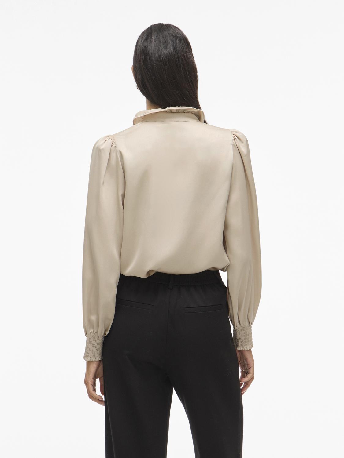 Vilutto L/s Frill Shirt/1