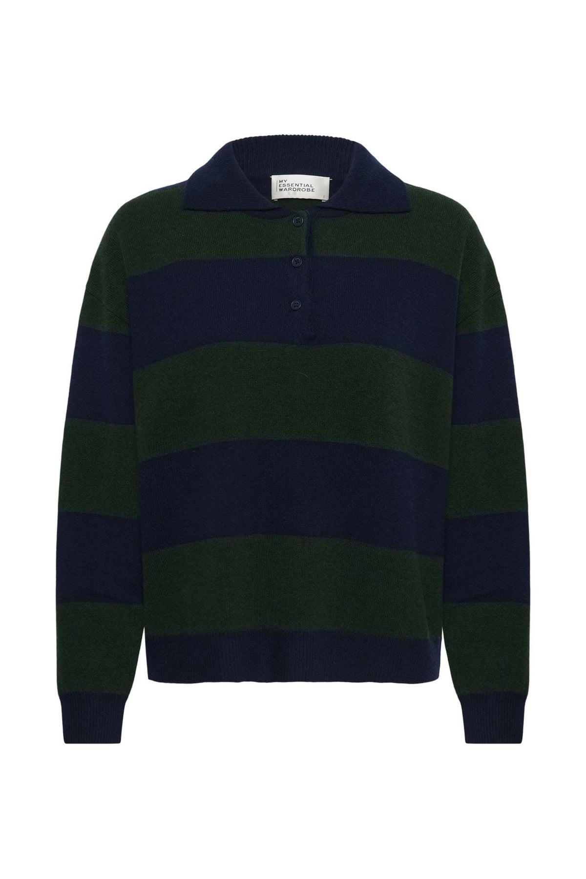 Mwjola Knit Polo Pullover