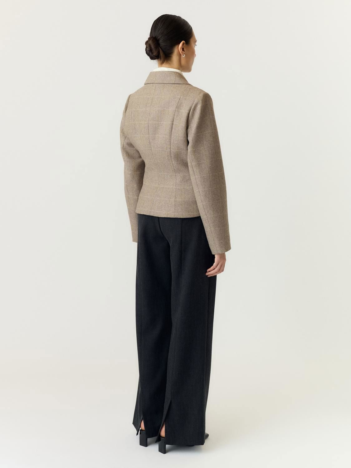 Yasthela Ls Wool Blend Short Jacket Noos