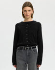 Slwthea Ls Knit Merino Cardigan Noos