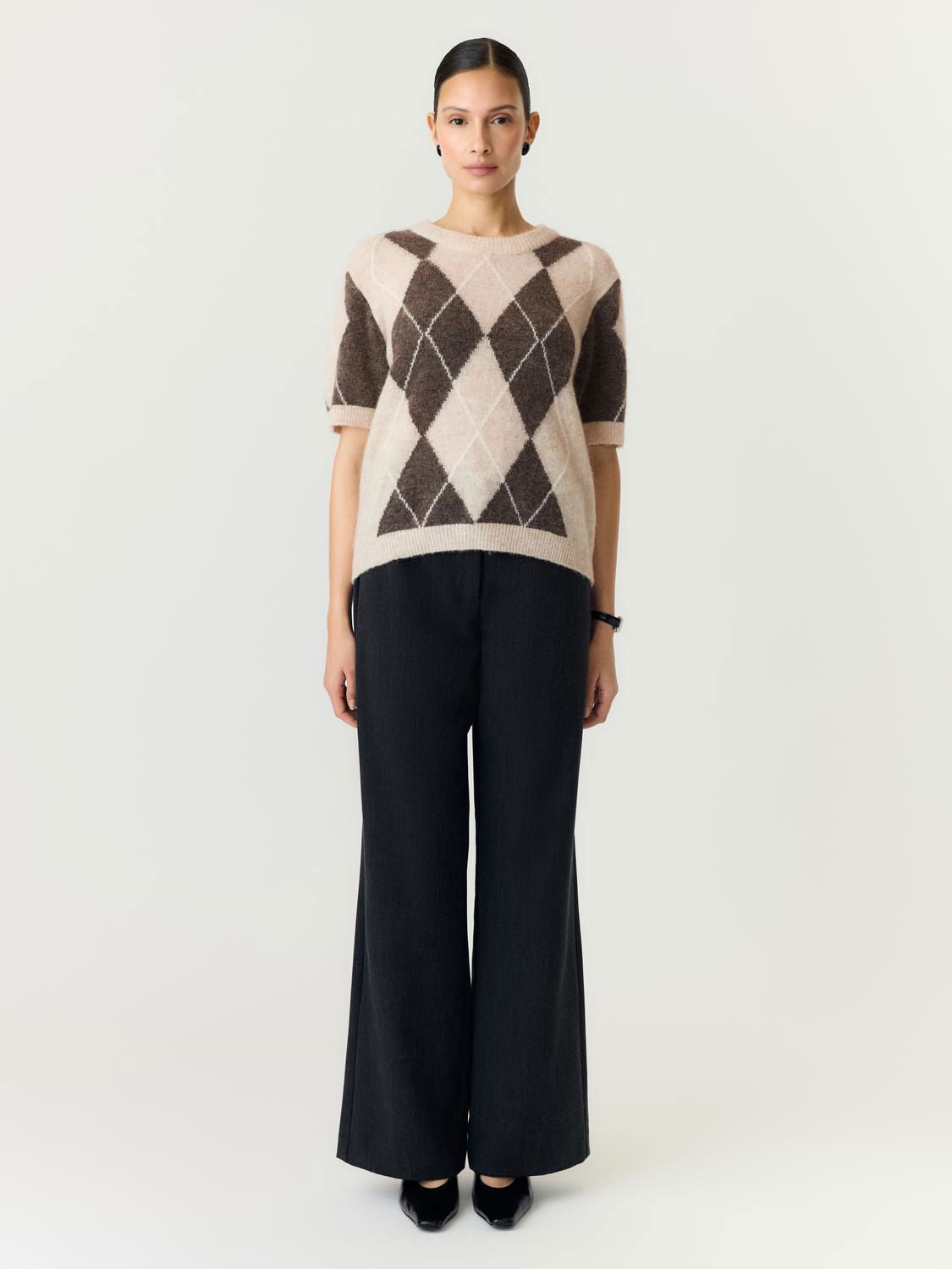 Yasjohi Ss Wool Blend Pullover S. Noos