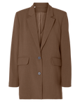 Slwrita Ls Relaxed Blazer Mel Noos