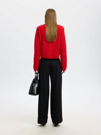 SLFSIA RAS CROPPED CARDIGAN