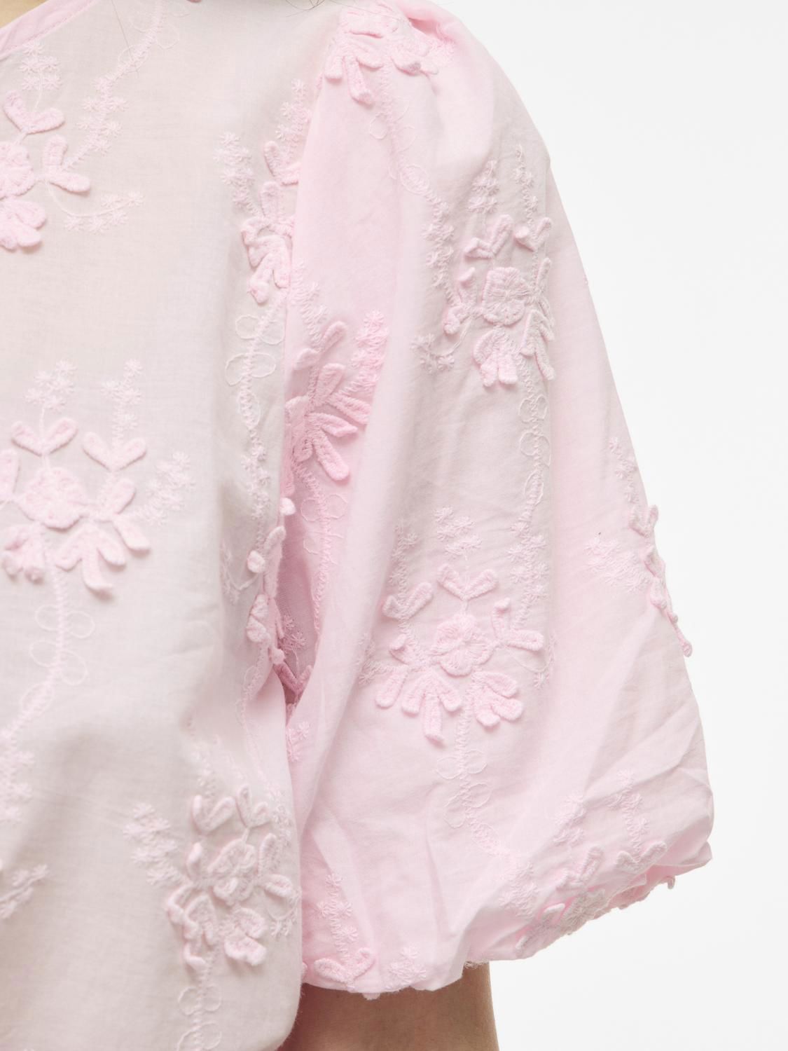 Viantonett O-Neck 2/4 Shirt Top/tes