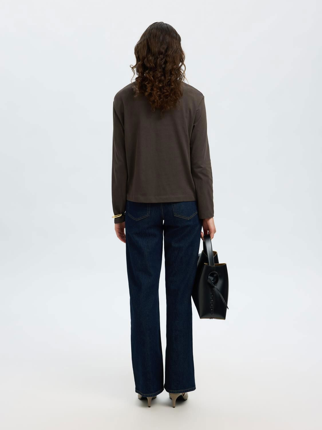 Slwessential Ls Boxy Tee Noos