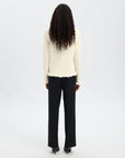 Slflulu Frill Ls Knit Cardigan