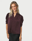 Roella Heavy Sateen Blouse