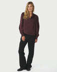 Rosslyn Heavy Sateen Blouse