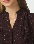 Astrida Dotted Blouse
