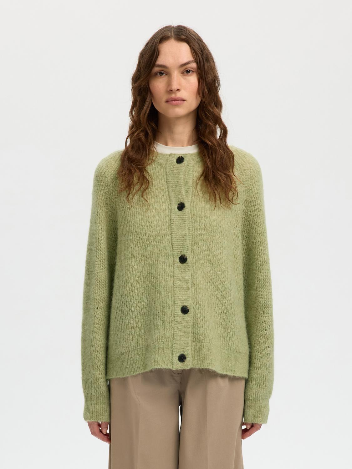 Slwlulu Ls Knit Short Cardigan Noos