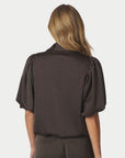 Parisa Heavy Sateen Blouse