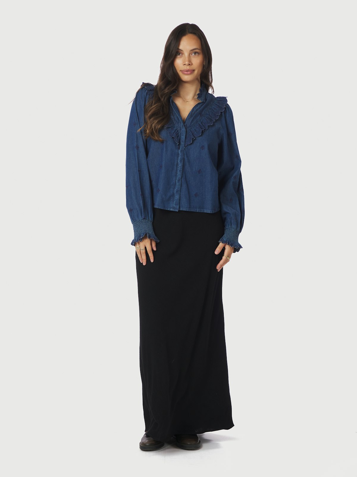 Degas Denim Blouse
