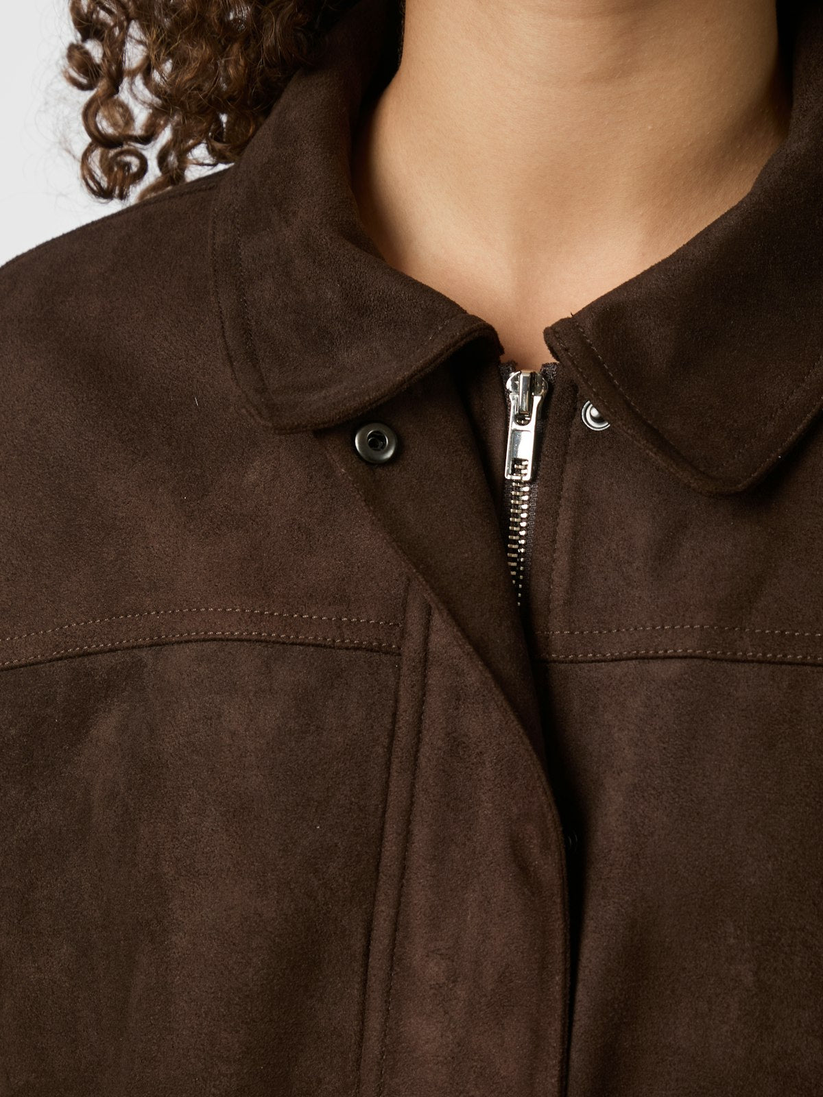 Rubby Faux Suede Jacket