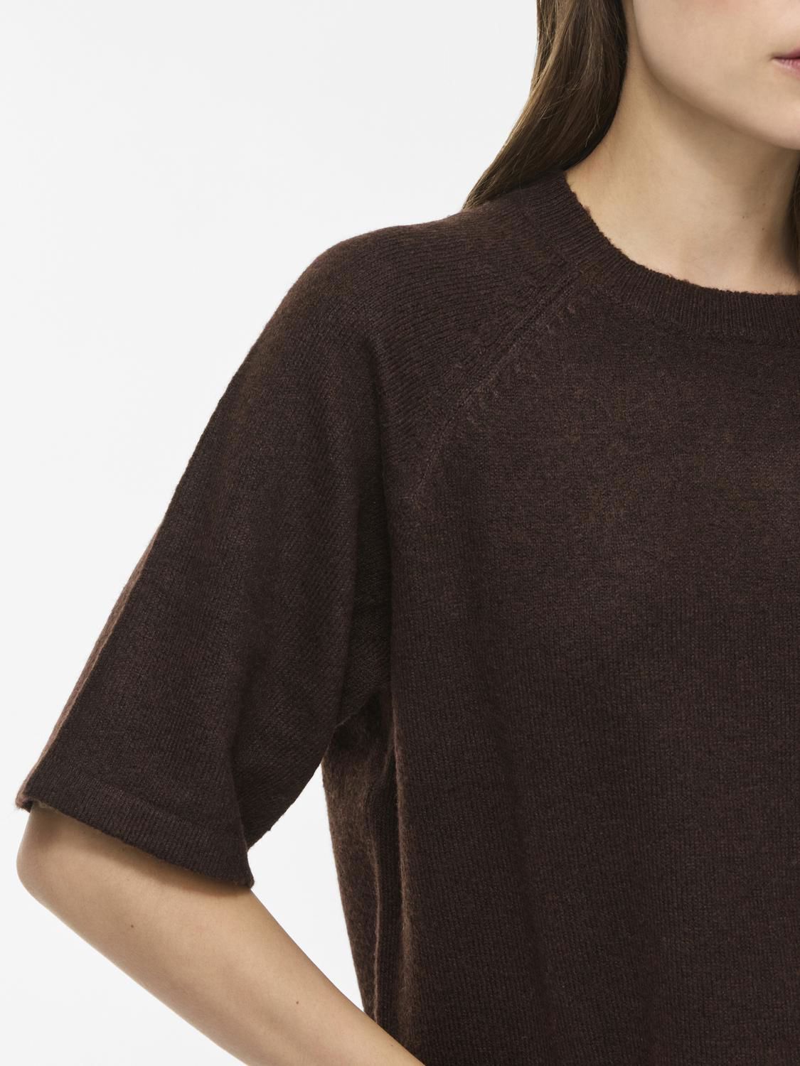 Viliga 2/4 O-Neck Knit Top - Noos
