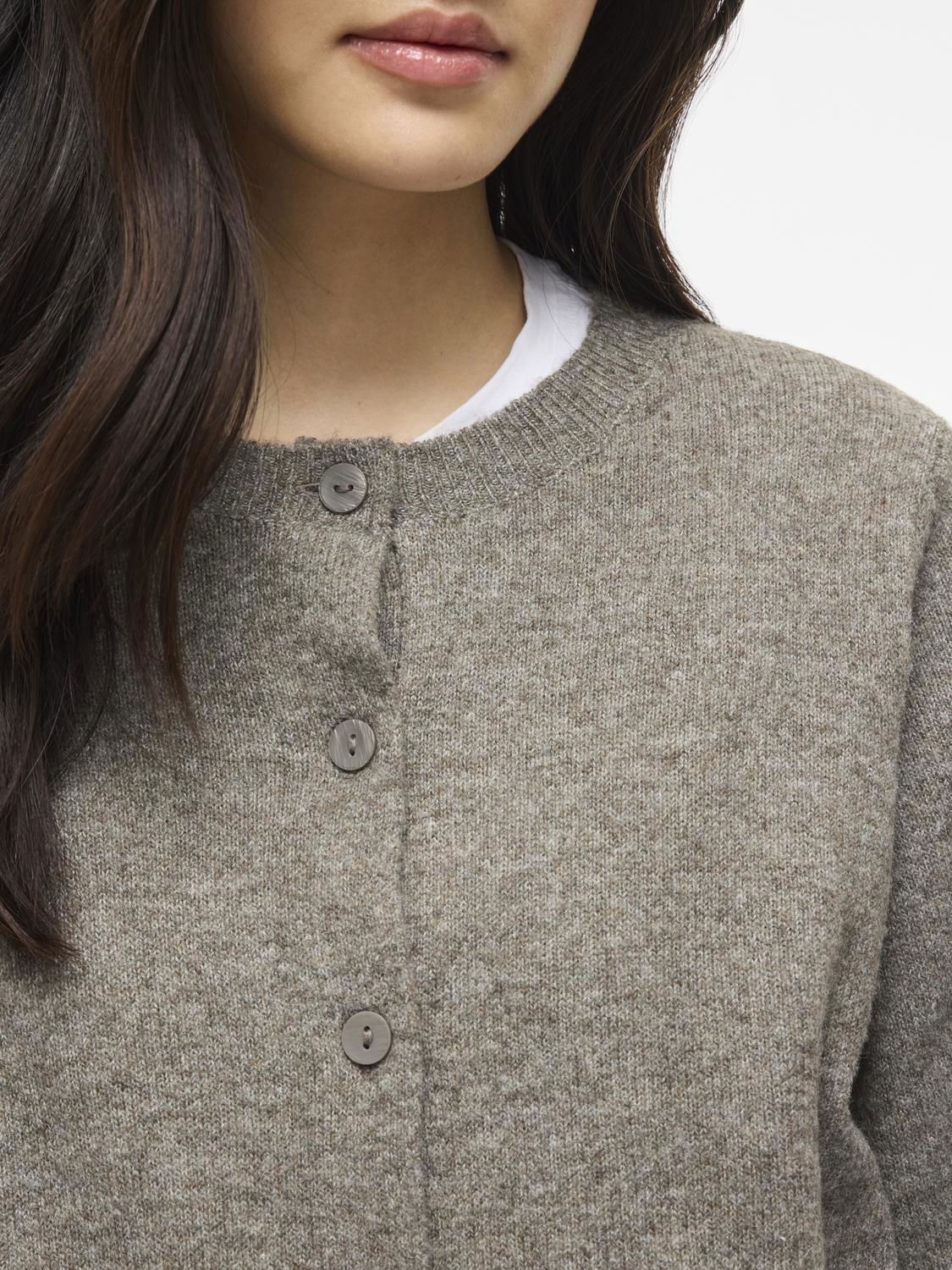 Viliga 2/4 O-Neck Knit Cardigan - Noos
