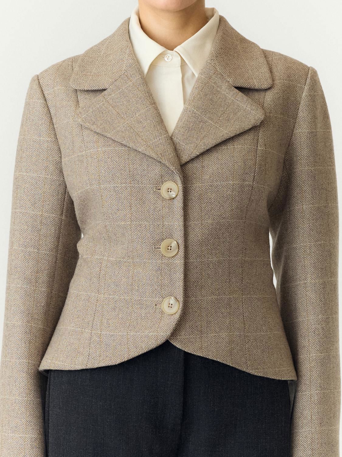 Yasthela Ls Wool Blend Short Jacket Noos