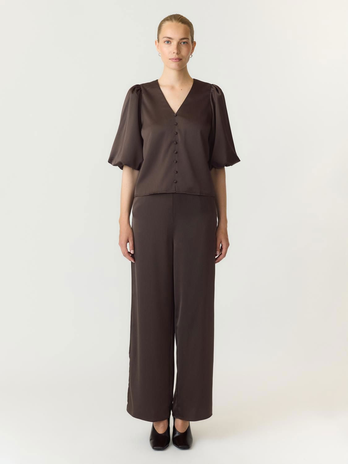 Yaspella Hw Wide Pants S. Noos