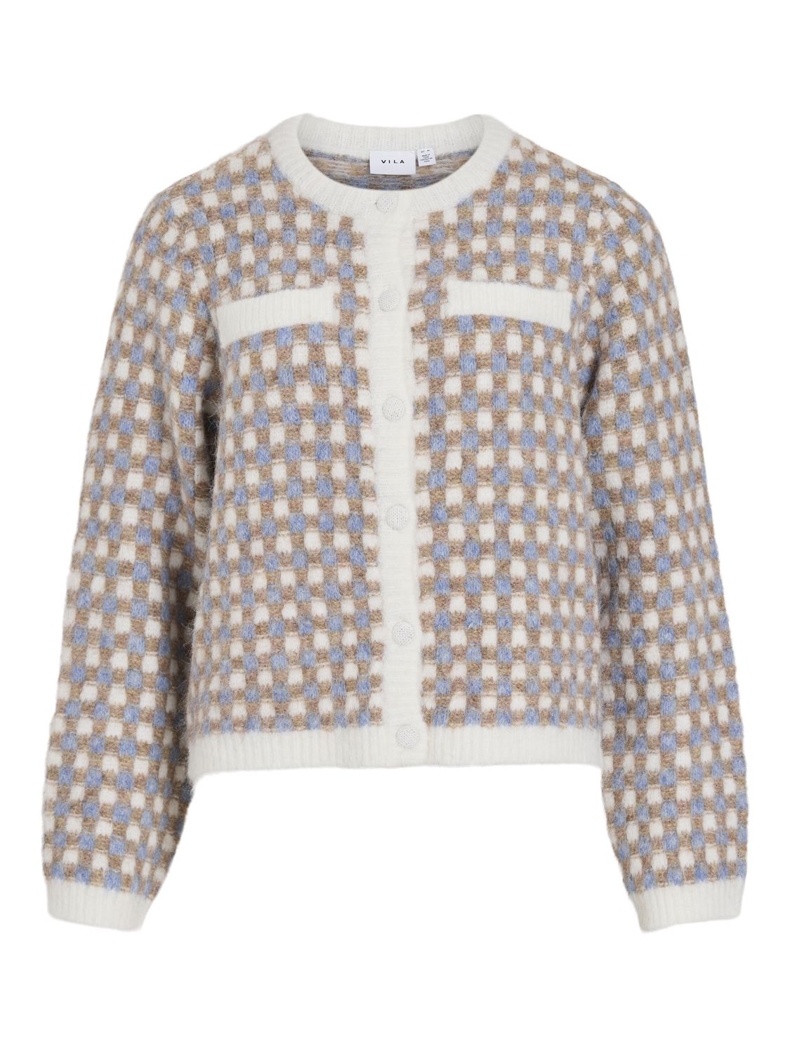 Vialdis O-Neck Knit Cardigan/rn