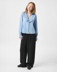 DEGAS DENIM BLOUSE