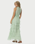 Marli Solid Chiffon Dress