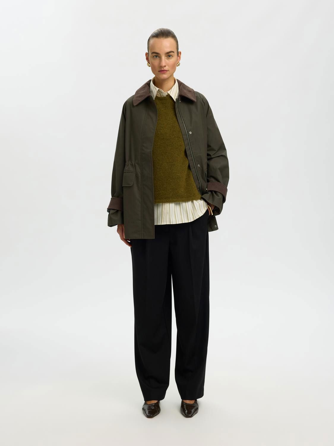 Slwwilma Waxed Jacket Noos