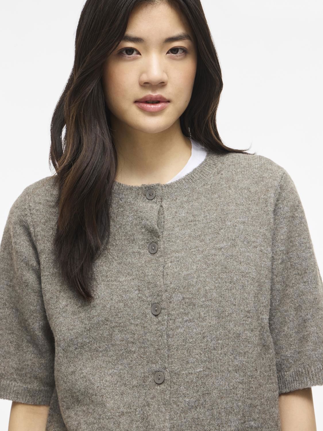 Viliga 2/4 O-Neck Knit Cardigan - Noos