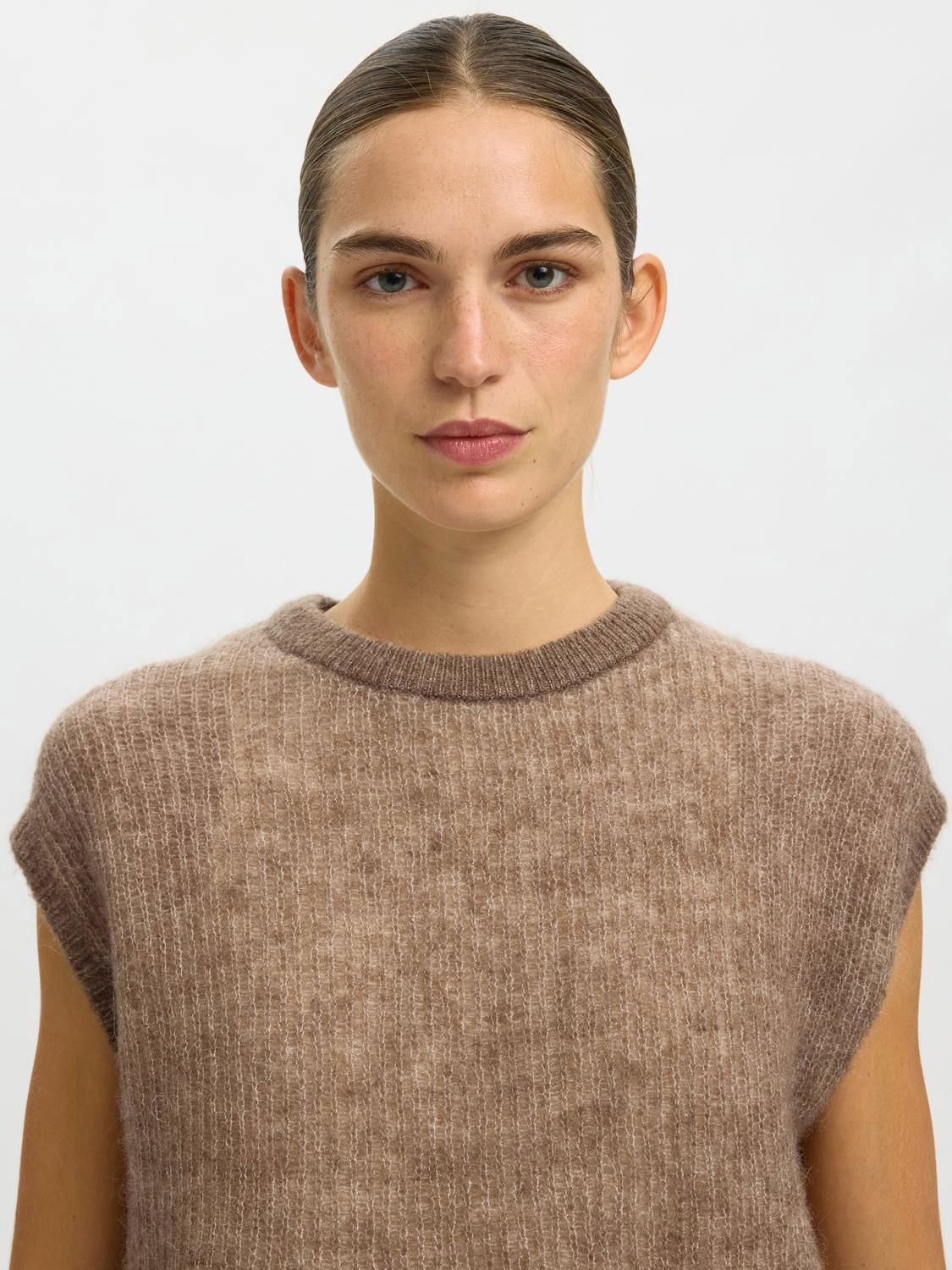 Slflulu Loose Sl Knit O-Neck