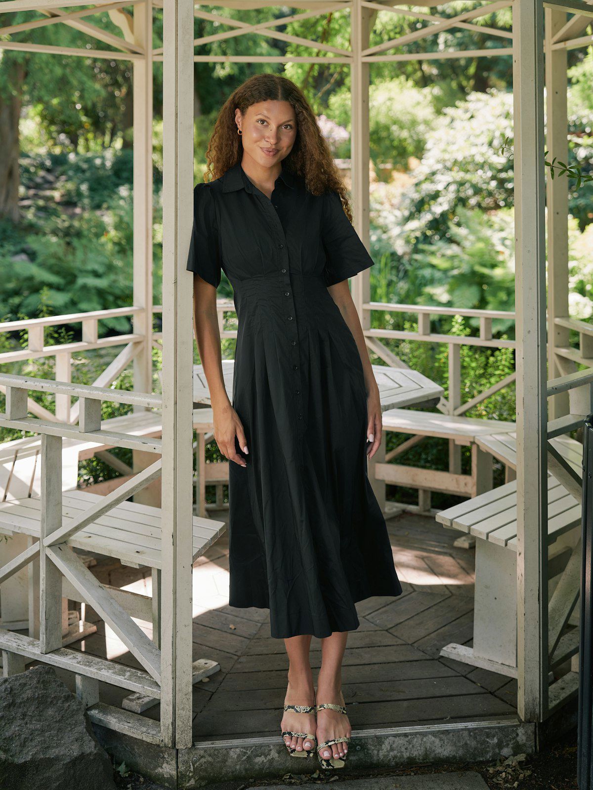 Baia Poplin Dress