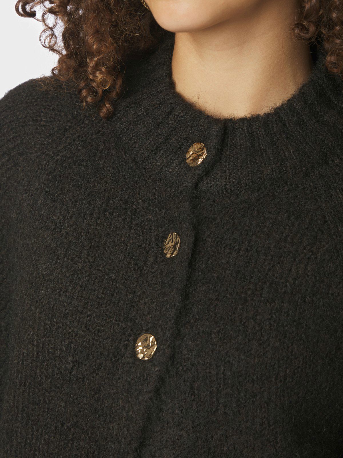 Benuta Fluffy Knit Cardigan