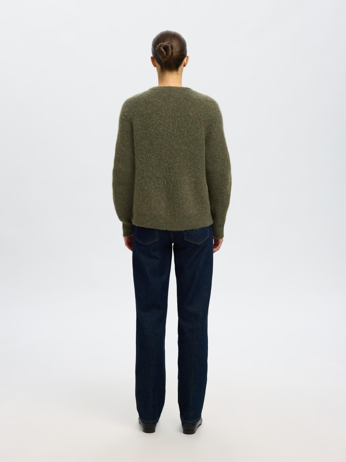 Slflulu Ls Knit Short Cardigan Noos