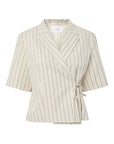 Yaslinura 2/4 Linen Blend Blazer