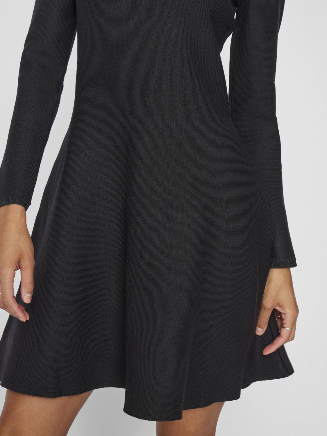 Visway L/s O-Neck Skater Knit Dress/1