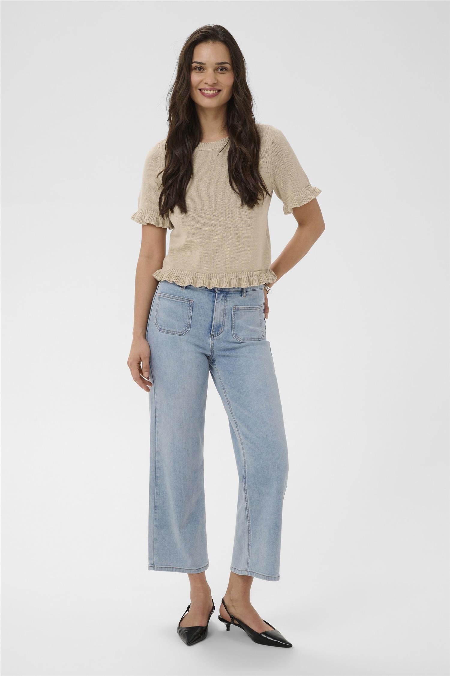 Kabrook Cropped Hw Jeans