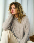Taura Fluffy Knit Cardigan
