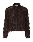 Slwmyline Ls Fluffy Cropped Shirt B