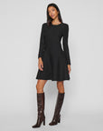 Visway L/s O-Neck Skater Knit Dress/1