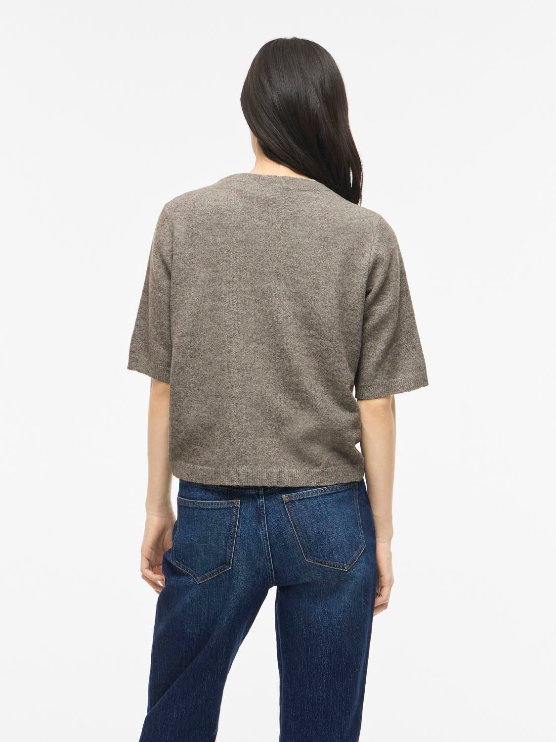 Viliga 2/4 O-Neck Knit Cardigan - Noos