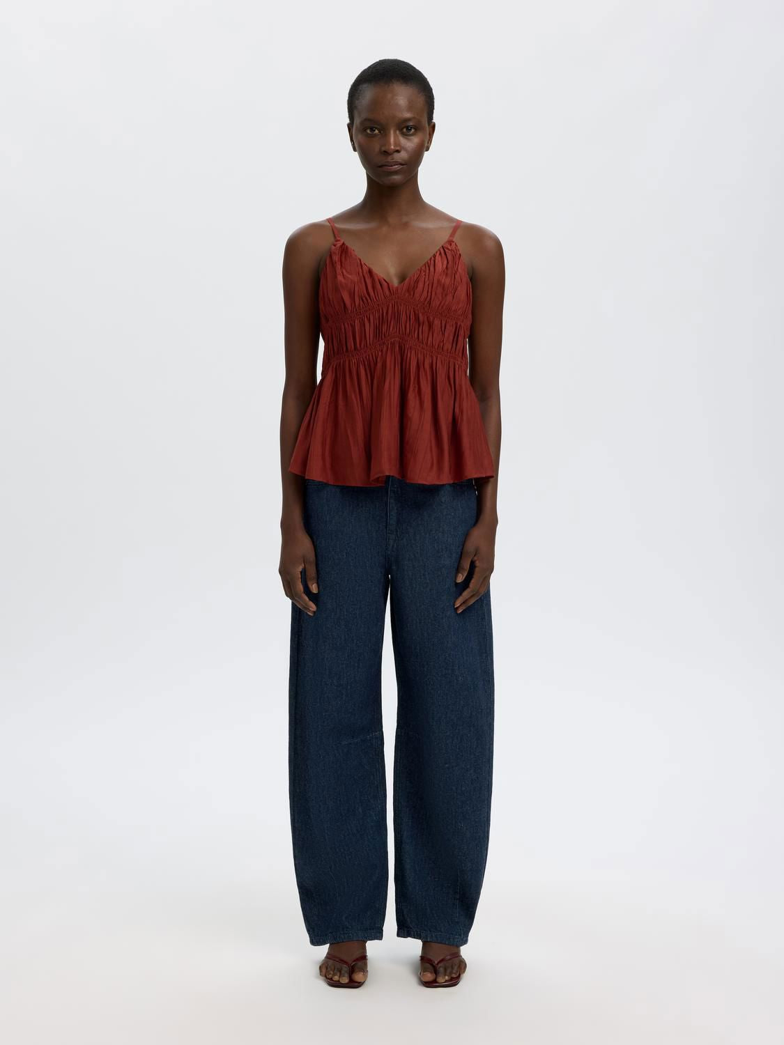 Slfloose Barrel Hanny Mw Jeans