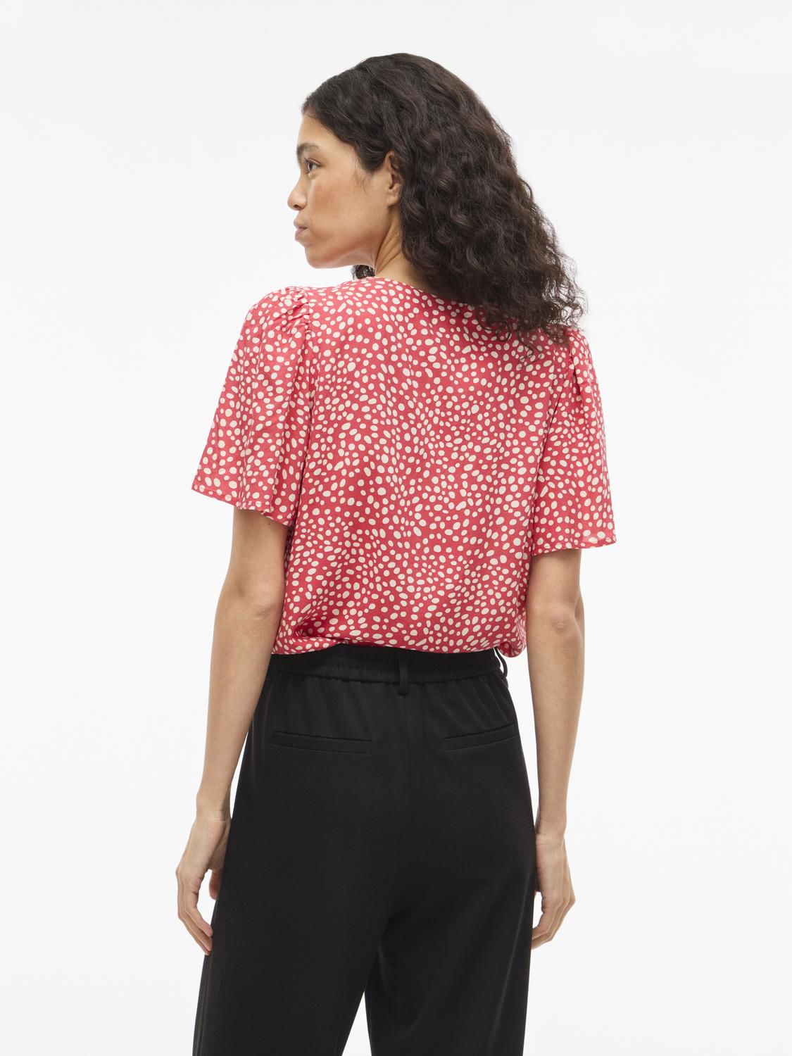 Vigrace V-Neck S/s Shirt - Noos