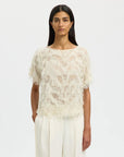 Slfmyline Ss Boat Neck Top B