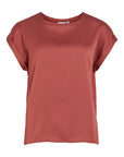 Viellette S/s Satin Top - Noos
