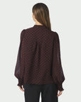 Astrida Dotted Blouse